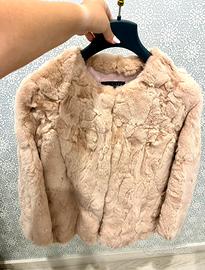 Giacca in vera pelliccia di coniglio – Twin-Set