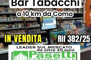 BAR TABACCHI a 10 km da Como