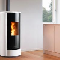 STUFA A PELLET PIAZZETTA P230T BIANCO CALCE
