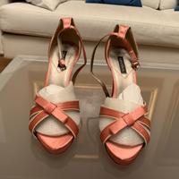 Sandali rosa antico come nuovi mis 39