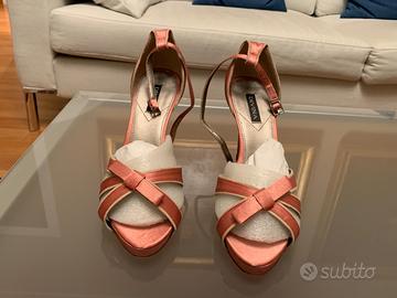 Sandali rosa antico come nuovi mis 39