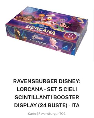 Disney Lorcana – Cieli Scintillanti – Display 24 B