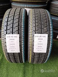 2 gomme 215 70 15c BARUM RIF1700