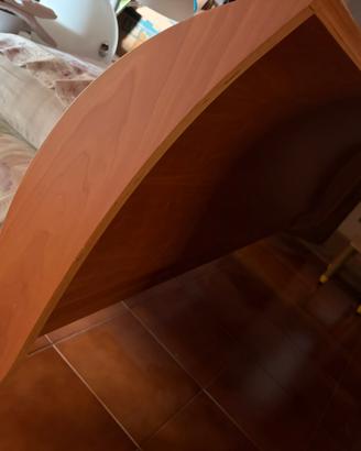 Letto matrimoniale in legno di ciliegio