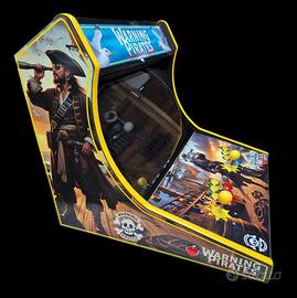 Bartop Premium Doppia Postazione LED 17-24" Anni80