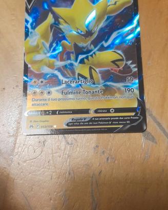 Carta pokemon Zeraora V