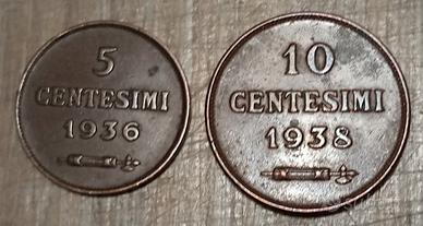 #1993 (2) – 5 e 10 Centesimi SAN MARINO