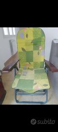 sedia sdraio