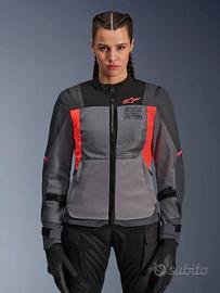 Giacca Donna Alpinestars Troop-air arancio fluo