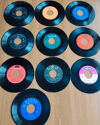 10 vinili anni '50 - '60   45 giri