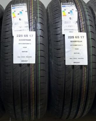 4 GOMME 225 65 17 GOODYEAR BR2067