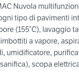 aspirapolvere multifunzionale