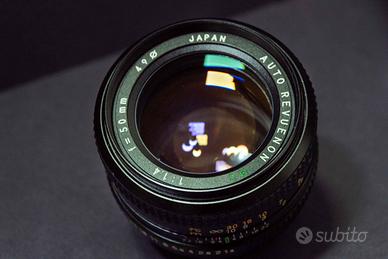 Obiettivo Auto-Revuenon 50mm f/1.4 MC Pentax K
