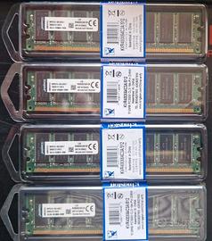 MEMORIA Ram Kingston DDR 400 MHz 512Mb KVR400X64C3