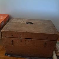 baule in legno antico 