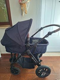 duo trio kinderkraft passeggino carozzina