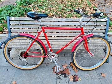 Citybike Vintage telaio acciaio CrMo tubi Tange