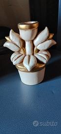 portacandele a forma di vaso vintage marca Thun