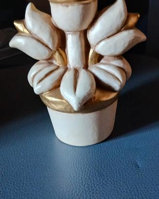 portacandele a forma di vaso vintage marca Thun