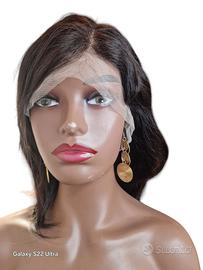 parrucca naturale liscia colore chiara naturale 