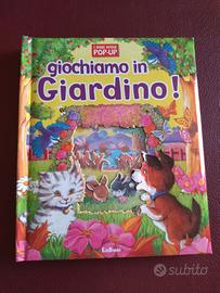 libro pop up giochiamo in giardino
