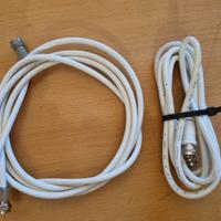 due cavi antenna satellitare
