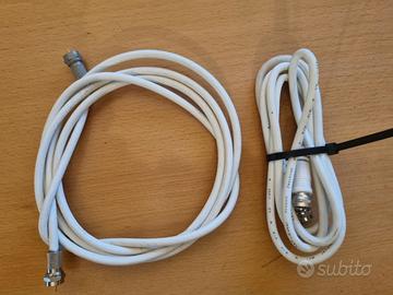 due cavi antenna satellitare