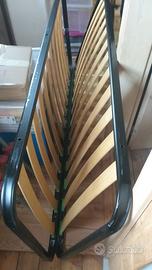 2 reti a doghe materasso singolo