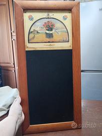 pannello lavagna vintage