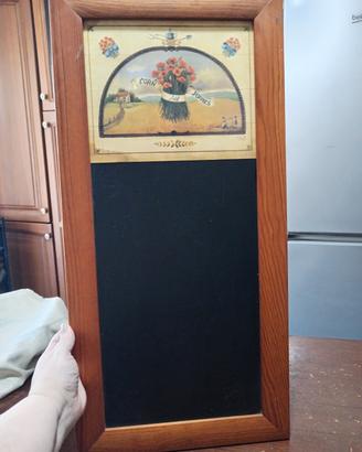 pannello lavagna vintage