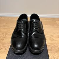 Derby Prada Uomo in spazzolato