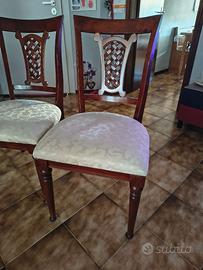 5 sedie tavolo da pranzo