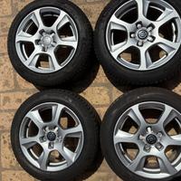 Cerchi Audi R16 195/55 con gomme invernali