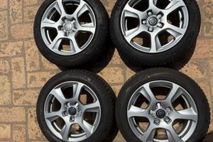 Cerchi Audi R16 195/55 con gomme invernali