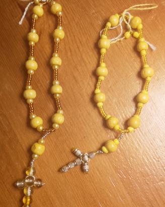 Bracciale solaria fatto a mano con croce