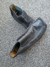 Stivaletto Black Leather Slip clarks 41