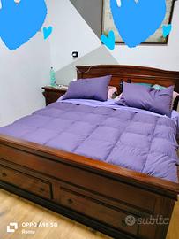 struttura letto e comodini