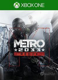 Metro 2033 redux per xbox one gioco digitale ita