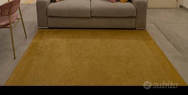 Tappeto 141*201 cm color ocra/giallo