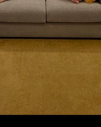 Tappeto 141*201 cm color ocra/giallo