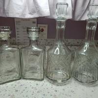 Bottiglie vetro/ bottiglie trasparenti/ bottiglie
