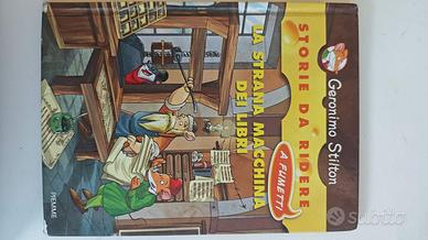 La strana macchina dei libri. Geronimo Stilton