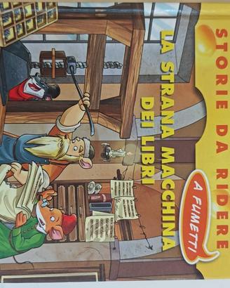 La strana macchina dei libri. Geronimo Stilton