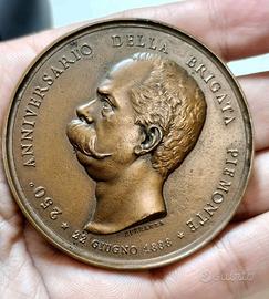 Medaglia in bronzo Umberto I - RARA