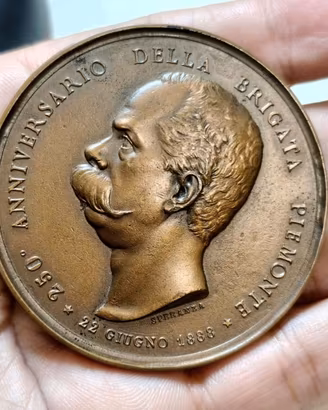 Medaglia in bronzo Umberto I - RARA