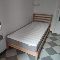 Letto singolo + materasso IKEA