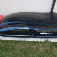 Baule Farad 680 litri nero lucido, ottime condiz!