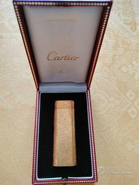 Accendino must Cartier placcato oro vintage gold