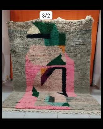 Tappeto berbero contemporaneo "Equilibrio Astratto