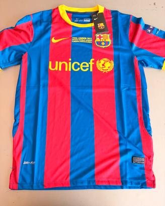 Maglia Barcelona Final London 2011 Nuova M